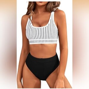 BMJL High Waisted Bikini Sets Sporty Cheeky HighCut M / 723-bb1